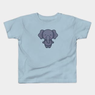 Cute Baby Elephant Cartoon Kids T-Shirt